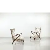 A Pair Of Italian Armchairs, Senza titolo