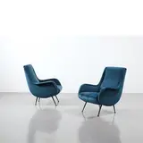 A Pair Of Italian Armchairs, Senza titolo