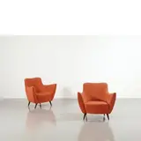 A Pair Of Italian Armchairs, Senza titolo