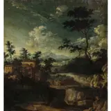 Alessio de Marchis, Tre paesaggi, oil on canvas