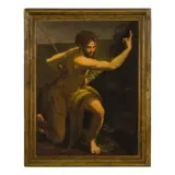 Luigi Amidani, Visione di San Girolamo, oil on canvas