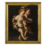 Giacinto Brandi, Giochi di putti, oil on canvas