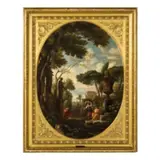 Veduta di Villa Medici dal giardino by Jan Frans van Bloemen, oil on canvas, offered Dec 2019