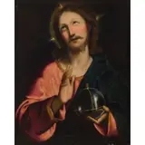 Ventura Mazza, Salvator Mundi, oil on canvas