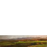 Livorno, 1825 - Firenze, 1908 / Campagna livornese / Firmato Gio Fattori in basso a destra by Giovanni Fattori, oil on tavoletta, offered Dec 2019
