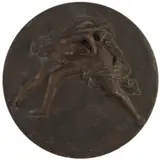 Napoli, 1852 - 1929 / Atalanta by Vincenzo Gemito, Bassorilievo in bronzo, offered Dec 2019