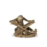 Carrara, 1865 - Sarzana, 1956 / Talmud by Carlo Fontana, terracotta, offered Dec 2019
