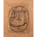 Arturo Carmassi, Lucca 1925 / Senza titolo, 1960, oil on panel