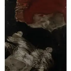 Antonio Recalcati, Bresso 1938 / Un po' di calore, 1963, oil on canvas
