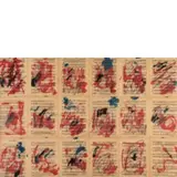 Giuseppe Chiari, Firenze 1926 - 2007 / Rosso e blu, 1992