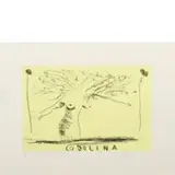 Aldo Mondino, Torino 1938 - 2005 / Codolina, etching all'acquatinta