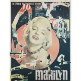 Rotella, Catanzaro 1918 - Milano 2006 / Marilyn, lithograph a colori on paper