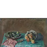 Piero Marussig, Trieste 1879 - Pavia 1937 / Natura morta, 1933