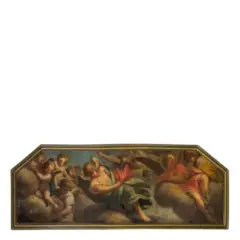 Giovanni Segala, Angeli, oil on canvas