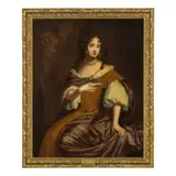 Sir Peter Lely, Ritratto Dama (Elizabeth, dau... of Mr. George Mynne, wife of Mr Richard Evelyn?), oil on canvas