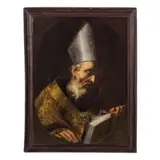Gregorio Preti, Sant'Agostino, oil on canvas