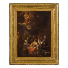 Francesco Trevisani, Nascita della Vergine, oil on canvas