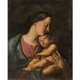 Lubin Baugin, Madonna con il Bambino, oil on canvas