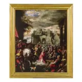 Aurelio Lomi, Martirio di Santo Stefano, oil on canvas