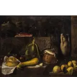 Natura morta by Giovanni Battista Recco, oil on canvas, offered Mar 2020