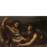 Gian Domenico Cerrini, Noli me tangere, oil on canvas