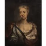 Ritratto di Maria Clementina Sobiescka Stuart by Martin van Meytens, oil on canvas, offered Mar 2020