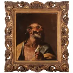 San Giuseppe by Giuseppe Antonio Petrini, oil on canvas, offered Mar 2020