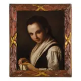 Saverio Della Rosa, Ritratti di dame, oil on canvas
