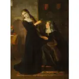 Frederick Goodall, Londra 1822 - 1904 / Figure / Firmato F. Goodall in basso a destra