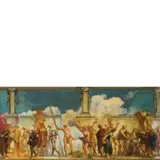 Giovanni Grifo, Alba, 1868 - Genova, 1935 / L'Aulularia - Le rane / Firmato G Grifo in basso al centro, oil on canvas
