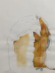 Untitled by Claes Eklundh, Watercolor and Graphite on Paper, offered Nov 2025