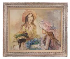 Jacques Lalande, Untitled, Oil On Canvas