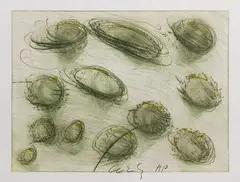 Untitled by Dale Chihuly, Etching, offered Nov 2025