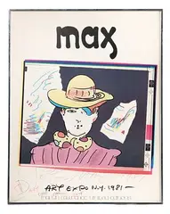 Art Expo N.Y. 1981 by Peter Max, 1981, Lithograph Poster, offered Dec 2025