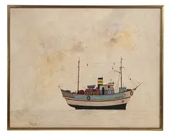 Untitled by Pascual Palacios Tardez, Oil on Board, offered Dec 2025