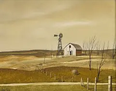 Gene Speck, Untitled, Oil on Board