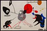 Alexander Calder, A Piece of my Workshop, Serigraph on Canvas