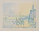 Paul Signac, Le Soir, Lithograph