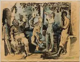 Bacchanale by Pablo Picasso, Lithograph, offered Dec 2025