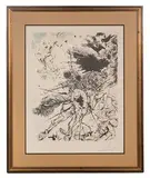 Apparition de Dulcinee by Salvador Dalí, Lithograph, offered Dec 2025