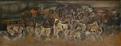 M. Sivanesan, Untitled, Oil on Canvas