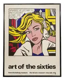 Roy Lichtenstein, Art of the Sixties, Serigraph Poster