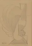 Giacomo Balla, Untitled, Pencil Sketch