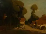 William S. Robinson, Village in Picardy