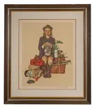 Norman Rockwell, Home from Camp, Lithograph