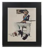 Norman Rockwell, Music Hath Charm, Lithograph