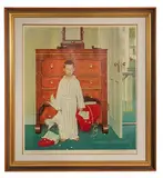 Norman Rockwell, Truth about Santa, Lithograph