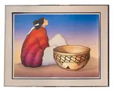 R. C. Gorman, Cochiti, Lithograph