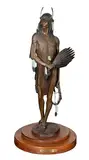 Dave McGary, Sundance Priest, Bronze Sculpture
