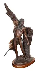 Gift of the Sunbird by Dave McGary, Bronze Sculpture, offered Feb 2026